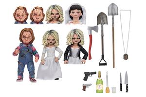 NECA - CHUCKY ULTIMATE CHUCKY & TIFFANY 2PCK