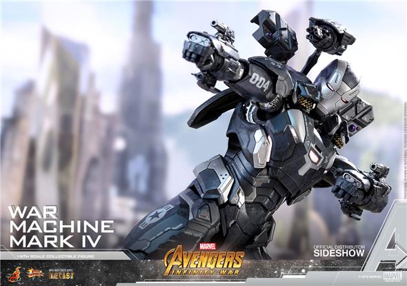 1/6 HOT TOYS - AVENGERS INFINITY WAR - WAR MACHINE MARK IV
