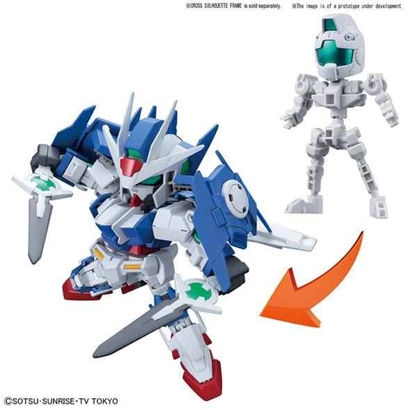 SD CROSS SILHOUETTE GUNDAM 00 DIVER ACE