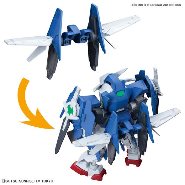 SD CROSS SILHOUETTE GUNDAM 00 DIVER ACE