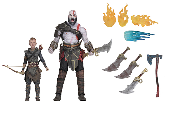 NECA - GOD OF WAR 2018 ULTIMATE KRATOS & ATREUS 2PK