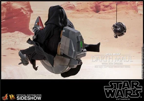 1/6 HOT TOYS - STAR WARS DARTH MAUL WITH SITH SPEEDER
