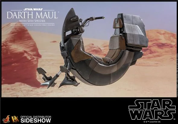 1/6 HOT TOYS - STAR WARS DARTH MAUL WITH SITH SPEEDER