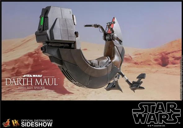 1/6 HOT TOYS - STAR WARS DARTH MAUL WITH SITH SPEEDER