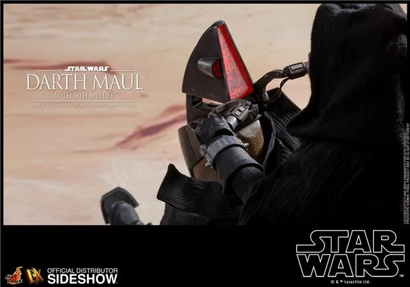 1/6 HOT TOYS - STAR WARS DARTH MAUL WITH SITH SPEEDER