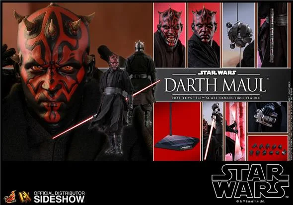 1/6 HOT TOYS - STAR WARS DARTH MAUL DX