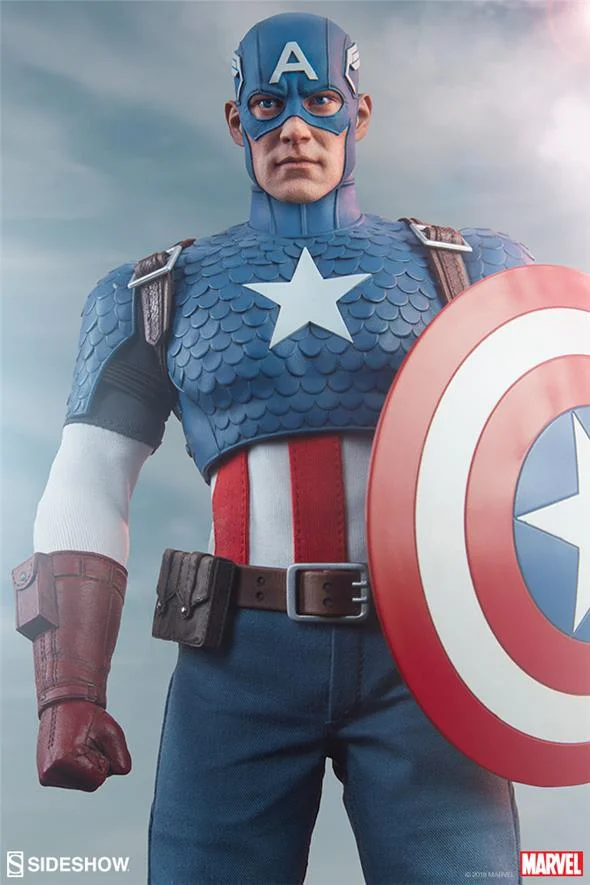 1/6 SIDESHOW - MARVEL CAPTAIN AMERICA