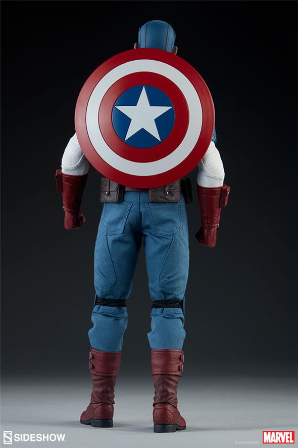 1/6 SIDESHOW - MARVEL CAPTAIN AMERICA