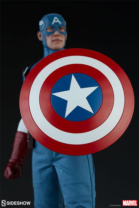 1/6 SIDESHOW - MARVEL CAPTAIN AMERICA