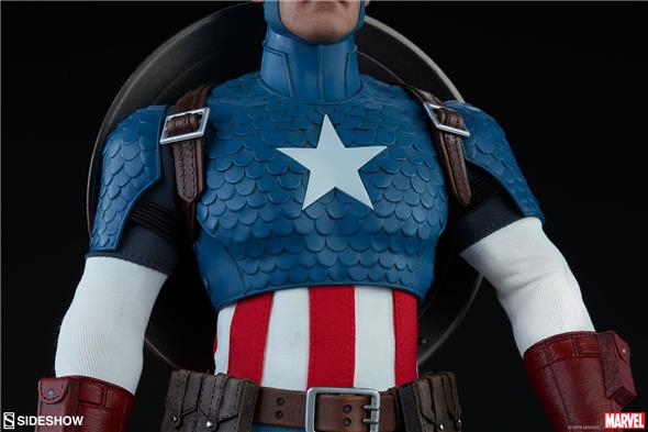 1/6 SIDESHOW - MARVEL CAPTAIN AMERICA