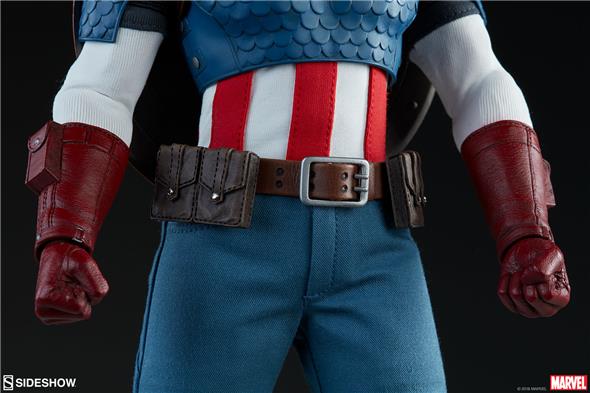 1/6 SIDESHOW - MARVEL CAPTAIN AMERICA