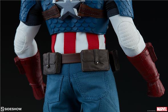 1/6 SIDESHOW - MARVEL CAPTAIN AMERICA