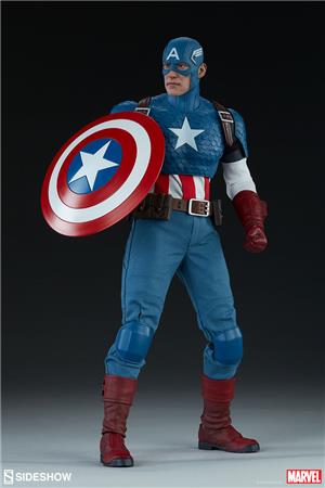 1/6 SIDESHOW - MARVEL CAPTAIN AMERICA