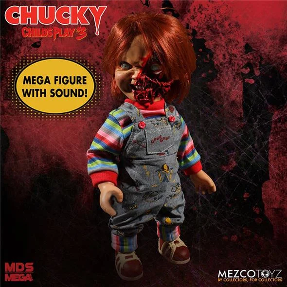 CHILD PLAY 3 PIZZA FACE CHUCKY TALKING