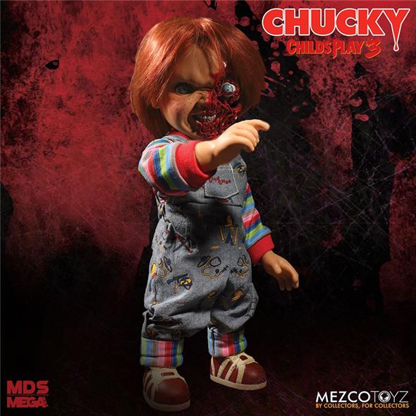 CHILD PLAY 3 PIZZA FACE CHUCKY TALKING