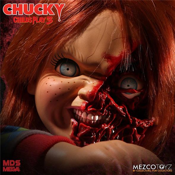 CHILD PLAY 3 PIZZA FACE CHUCKY TALKING