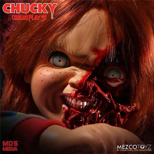 CHILD PLAY 3 PIZZA FACE CHUCKY TALKING
