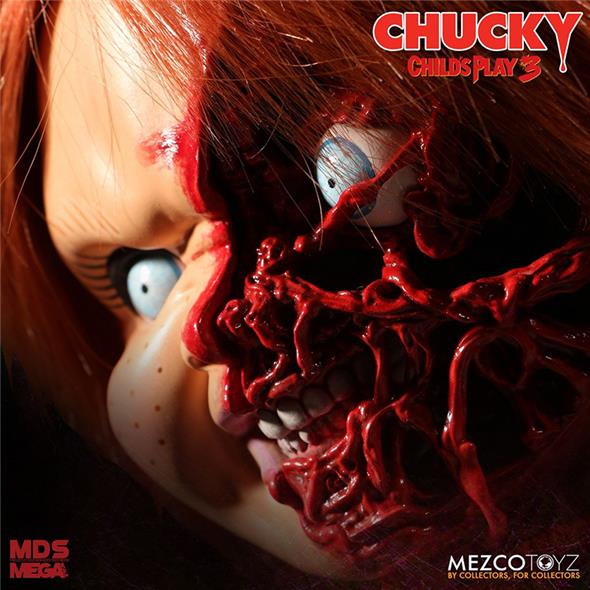 CHILD PLAY 3 PIZZA FACE CHUCKY TALKING