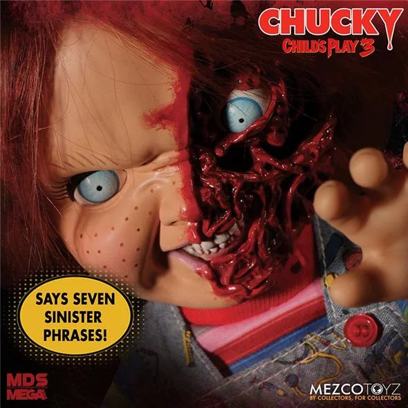 CHILD PLAY 3 PIZZA FACE CHUCKY TALKING