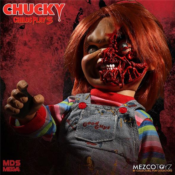 CHILD PLAY 3 PIZZA FACE CHUCKY TALKING