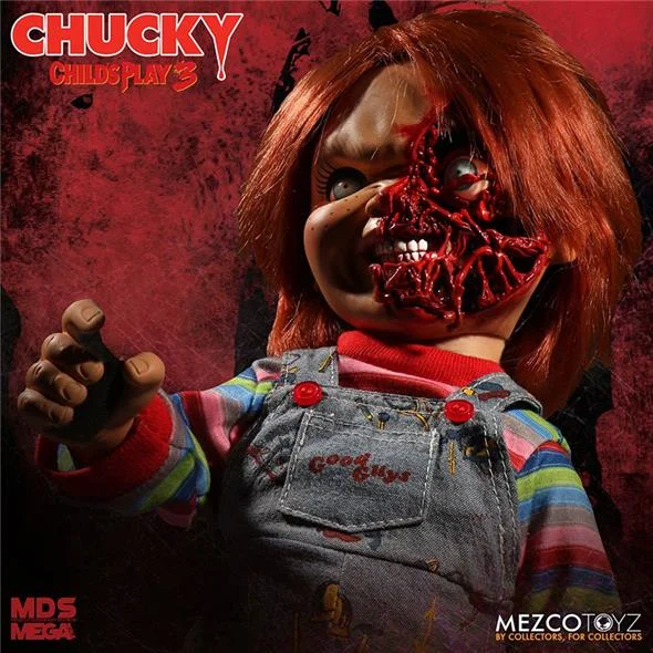 CHILD PLAY 3 PIZZA FACE CHUCKY TALKING