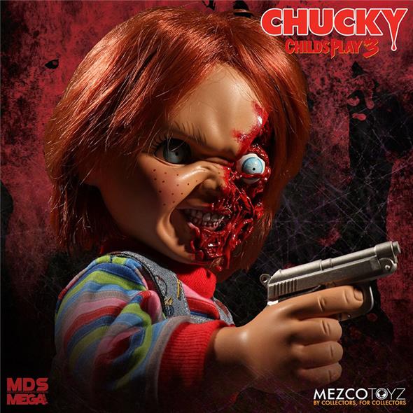 CHILD PLAY 3 PIZZA FACE CHUCKY TALKING