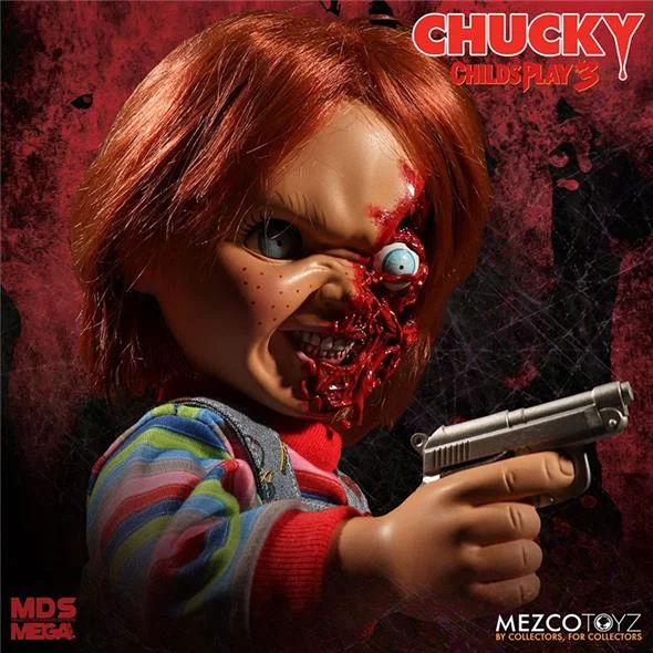 CHILD PLAY 3 PIZZA FACE CHUCKY TALKING
