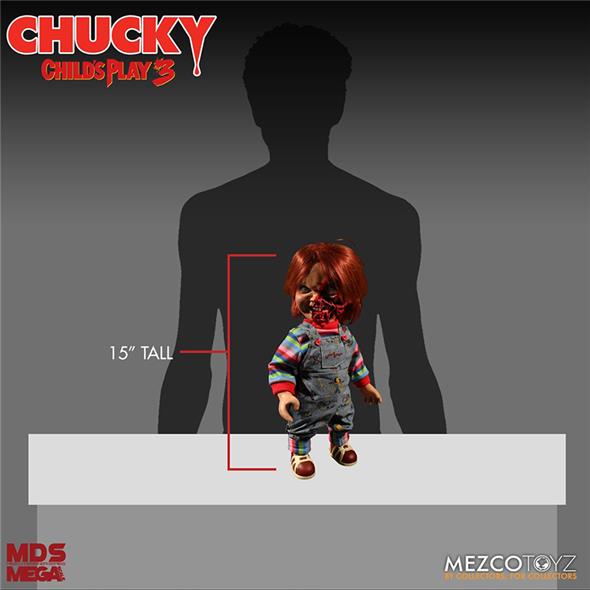 CHILD PLAY 3 PIZZA FACE CHUCKY TALKING