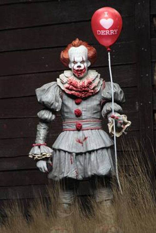 NECA - IT ULTIMATE PENNYWISE I HEART DERRY
