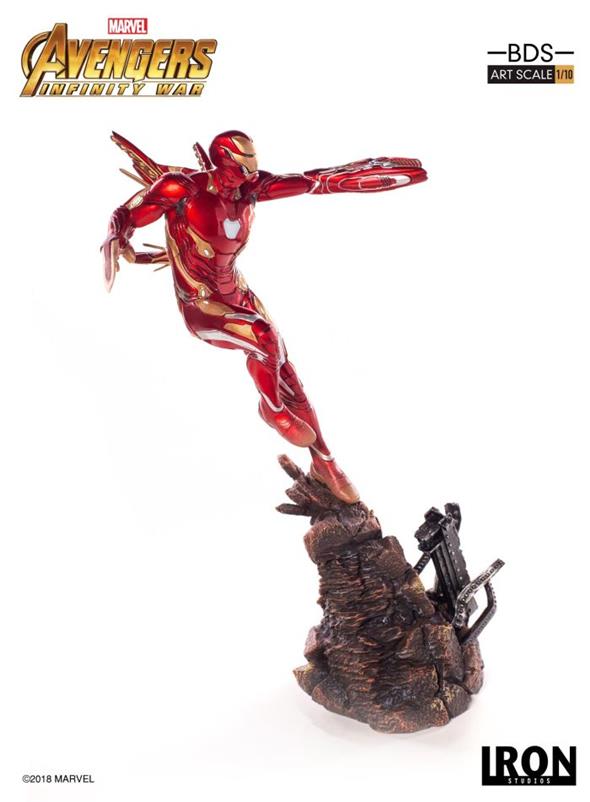 1/10 IRON STUDIOS - AVENGERS I. W. IRON MAN MARK 50 ART STATUE