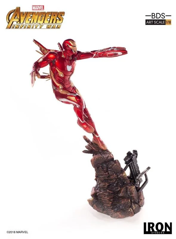 1/10 IRON STUDIOS - AVENGERS I. W. IRON MAN MARK 50 ART STATUE