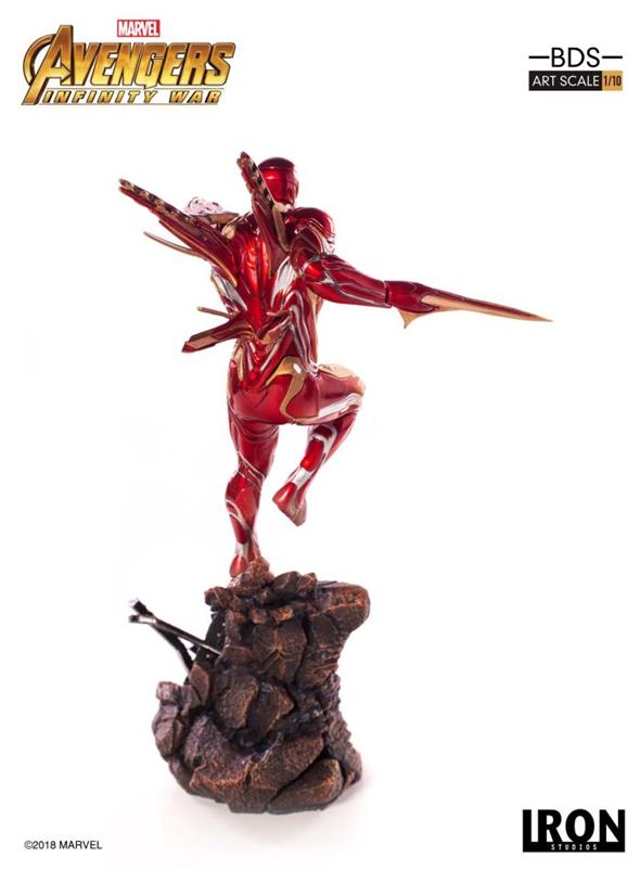 1/10 IRON STUDIOS - AVENGERS I. W. IRON MAN MARK 50 ART STATUE