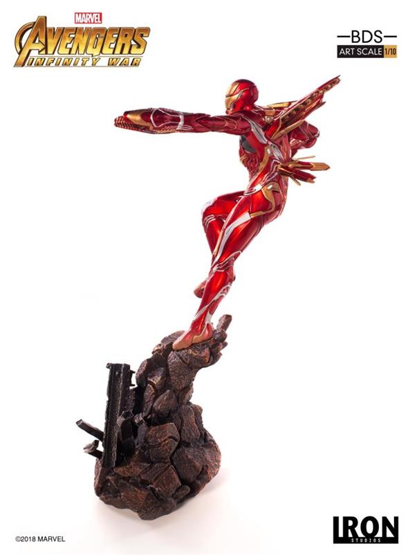 1/10 IRON STUDIOS - AVENGERS I. W. IRON MAN MARK 50 ART STATUE