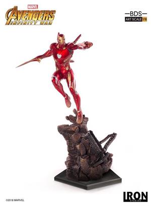 1/10 IRON STUDIOS - AVENGERS I. W. IRON MAN MARK 50 ART STATUE