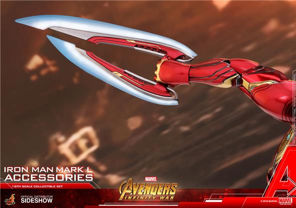 1/6 HOT TOYS - AVENGERS INFINITY WAR - IRON MAN ACCESSORIES SET