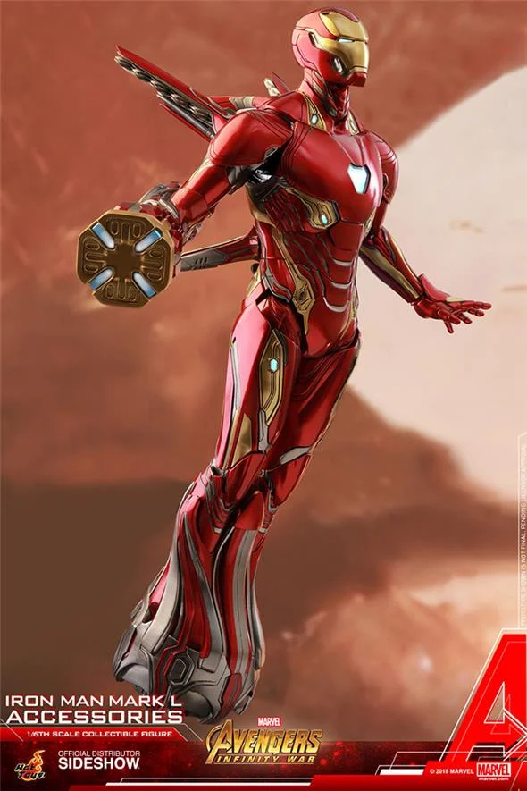 1/6 HOT TOYS - AVENGERS INFINITY WAR - IRON MAN ACCESSORIES SET