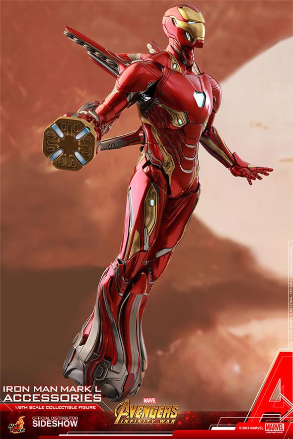 1/6 HOT TOYS - AVENGERS INFINITY WAR - IRON MAN ACCESSORIES SET