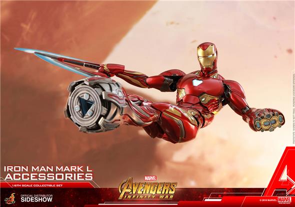 1/6 HOT TOYS - AVENGERS INFINITY WAR - IRON MAN ACCESSORIES SET