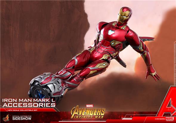 1/6 HOT TOYS - AVENGERS INFINITY WAR - IRON MAN ACCESSORIES SET
