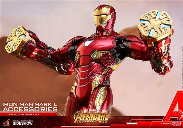1/6 HOT TOYS - AVENGERS INFINITY WAR - IRON MAN ACCESSORIES SET