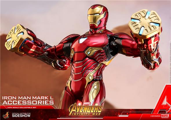 1/6 HOT TOYS - AVENGERS INFINITY WAR - IRON MAN ACCESSORIES SET