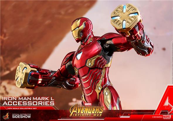1/6 HOT TOYS - AVENGERS INFINITY WAR - IRON MAN ACCESSORIES SET