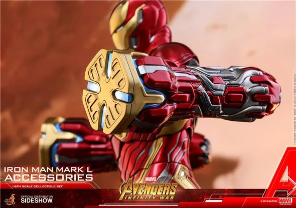 1/6 HOT TOYS - AVENGERS INFINITY WAR - IRON MAN ACCESSORIES SET