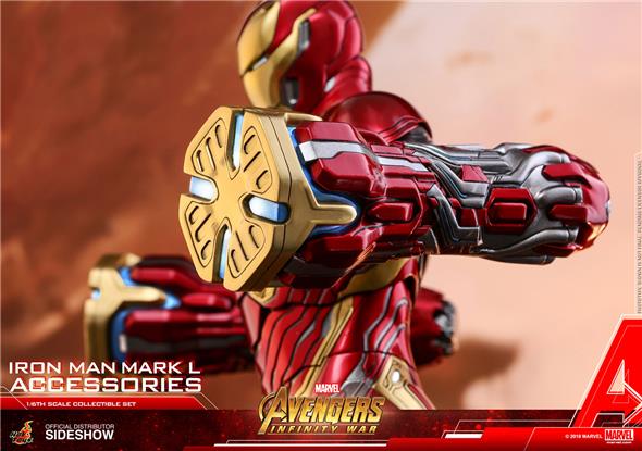 1/6 HOT TOYS - AVENGERS INFINITY WAR - IRON MAN ACCESSORIES SET