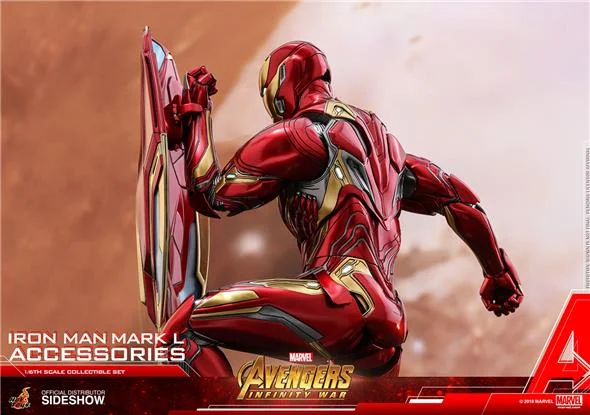 1/6 HOT TOYS - AVENGERS INFINITY WAR - IRON MAN ACCESSORIES SET