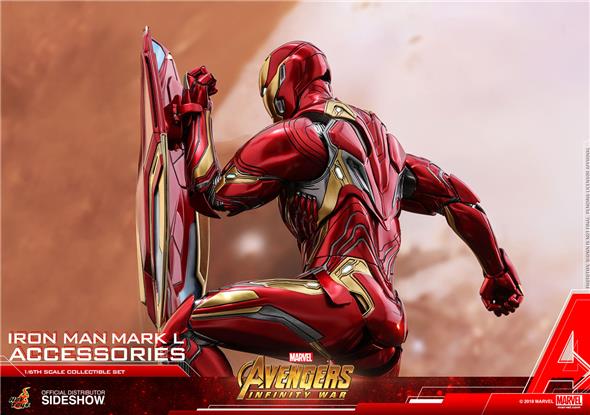 1/6 HOT TOYS - AVENGERS INFINITY WAR - IRON MAN ACCESSORIES SET