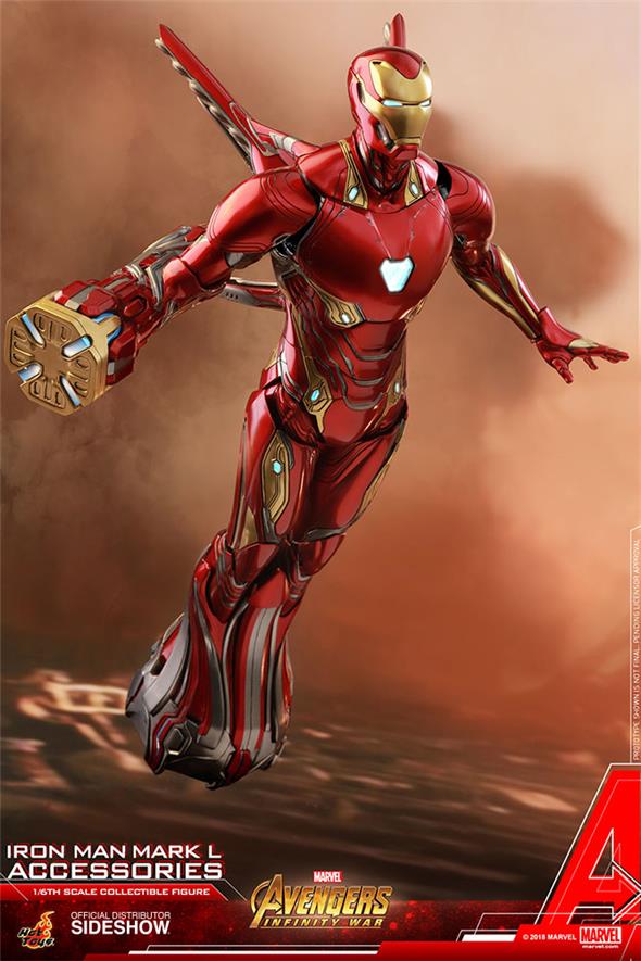 1/6 HOT TOYS - AVENGERS INFINITY WAR - IRON MAN ACCESSORIES SET