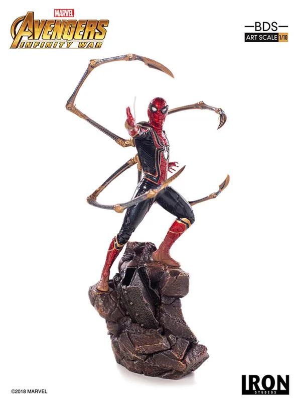 1/10 IRON STUDIOS - AVENGERS I. W. IRON SPIDER-MAN ART STATUE