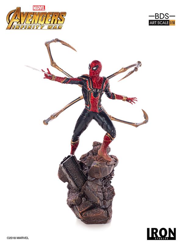 1/10 IRON STUDIOS - AVENGERS I. W. IRON SPIDER-MAN ART STATUE