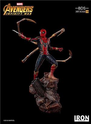 1/10 IRON STUDIOS - AVENGERS I. W. IRON SPIDER-MAN ART STATUE